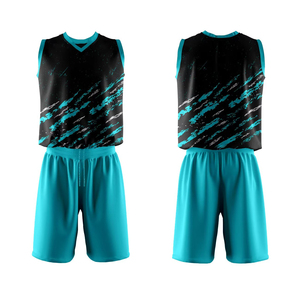 Customizable Team Name Printed Men's Unisex Plus Size Summer Basketball Shorts Jersey Uniform Set 100% Polyester Quick Dry - Product Image 5