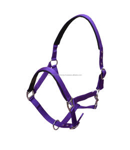 Halters de tête de cheval personnalisés PP et nylon du fabricant et fournisseur indiens pour l'équitation équestre - Product Image 3