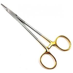 Portaagujas Quirúrgico Mayo Hegar de Acero con Mango Dorado, Producto de Alta Demanda, Logotipo Personalizado - Product Image 1