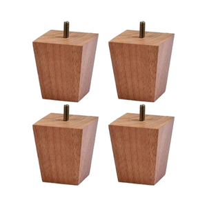 Luxury <b>Solid</b> Wood Square Sofa Legs OEM Custom Heavy Duty Furniture Legs <b>Wooden</b> Legs for Sofa Cabinet <b>Desk</b> High-End Interiors - Product Image 3