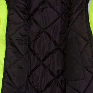 Chaqueta de Seguridad de Alta Visibilidad, Impermeable, Reflectante, para Trabajo en Exteriores, Resistente al Viento, Protección Industrial Contra Incendios, 100% Poliéster - Product Image 2
