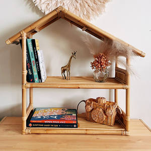 Casa de juegos para niños pequeños de alta calidad, casa de muñecas de ratán ecológica, mejor precio, casa de muñecas en miniatura - Product Image 6