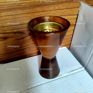 Quemador de madera Bakhoor de Arte de resina moderno exclusivo con acabado pulido soporte Mubkhar de lujo para decoración de regalo árabe y Hotel en casa - Product Image 1