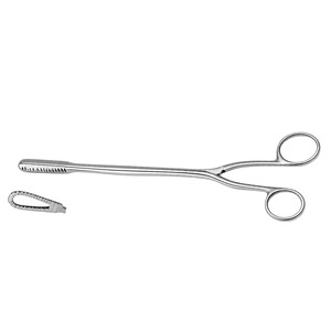 Pinzas para Óvulos Bierer, Instrumento Quirúrgico Ginecológico Manual de Acero para Agarrar Tejidos con Precisión, Manipulación de Óvulos, Procedimientos Clínicos - Product Image 4