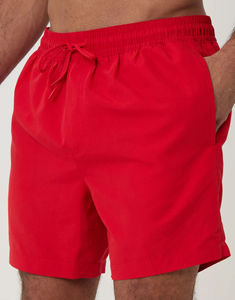 OEM Custom <b>Mens</b> Swim Shorts Fabric 100% Polyester Swim <b>Trunks</b> Sport Pants Beach Loose Shorts for <b>Men</b> - Product Image 3