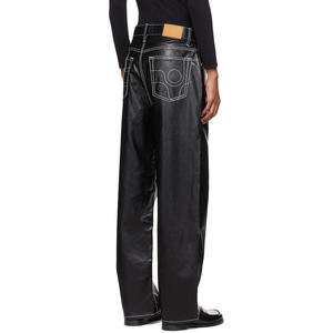 Pantalons en cuir pour hommes, style tendance, en vente, meilleure qualité, prix bas, pantalons en cuir noir pour hommes en gros - Product Image 4