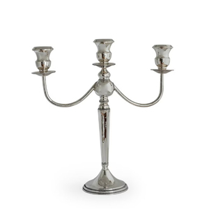 <b>Silver</b> Aluminium Candelabra Candle Holder 5 Arms Antique Vintage Table Decor Centerpiece High Quality Aluminium <b>Candlestick</b> Gift - Product Image 5