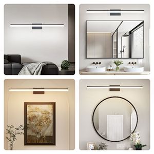 Lámpara de Pared LED Moderna y Elegante de 39 Pulgadas, Color Negro, para Baño, Espejo, Vestidor o Área del Lavabo - Product Image 4