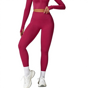 Leggings de yoga taille haute pour femmes, anti-transparence, effet ventre plat, collants de sport performants pour l'entraînement 2026 - Product Image 1
