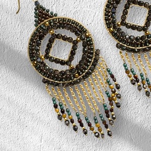 Pendientes de Cuentas OEM ODM, Pendientes de Cuentas de Marca Privada, Pendientes de Cuentas con Acabado Sólido, Pendientes de Cuentas Personalizados de Fábrica para Venta al por Mayor - Product Image 4