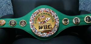 Ceinture de championnat de boxe personnalisée avec sangle en cuir, accessoire durable pour les événements de combat - Product Image 5