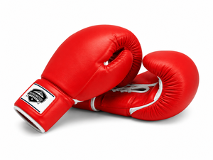Guantes de Boxeo de Cuero Personalizados, Cómodos y Profesionales, con Correa de Muñeca Ajustable y Cierre de Gancho y Bucle para Entrenamiento de Combate - Product Image 1