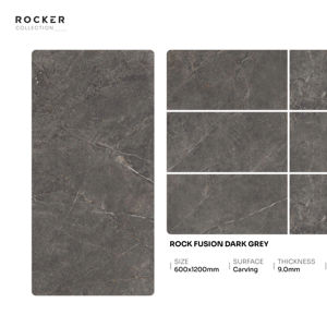 Losa de Porcelana Texturizada de Lujo de 600x1200 mm, 60x120 cm, 24x48 Pulgadas, Superficie Decorativa para Proyectos de Interiores Residenciales y Comerciales - Product Image 1