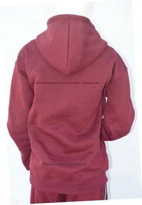 Sudadera con Capucha y Cremallera para Mujer, Color Sólido, 100% Algodón Orgánico, Ecológica, Sudadera Corta de Felpa, Logotipo Personalizable, Marca Privada - Product Image 5