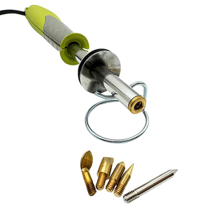 Nouveau kit de pyrogravure électrique 30W pour bois, ensemble d'outils de pyrogravure 220V avec fer à souder pour artisanat DIY et art, avec 5 pointes, emballage blister - Product Image 5