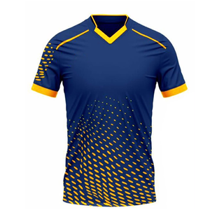 เสื้อฟุตบอลแขนสั้นคอวีสีแดงเลือดหมูสำหรับผู้ชาย ลายจุดสีชมพู ผ้าโพลีเอสเตอร์ซับเหงื่อ ชุดกีฬาสำหรับทุกฤดูกาล - Product Image 3
