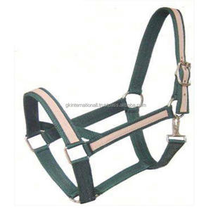 2025 nuevo diseño de equipo de equitación equina de nailon sostenible con hebillas de Metal Halter de caballo de nailon - Product Image 3