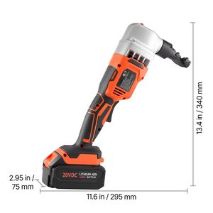 Taglierina Elettrica a Batteria 18V 4000 mAh con Motore Brushless 1200 RPM, per Metallo e Plastica, con Custodia per un Uso Comodo - Product Image 6