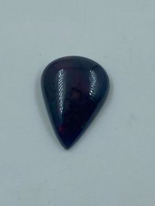 Black Top Quality Natural <b>Fire</b> Opal Pear Cut Loose <b>Stone</b> 4.95Carat 13.50x18.50MM for Jewelry Making - Product Image 4