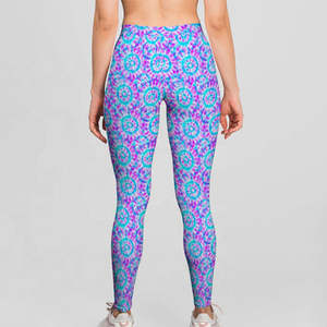 Fabricantes de Pakistán, Ropa Deportiva de Nuevo Diseño, Ropa de Entrenamiento, Leggings de Cintura Alta para Mujer - Product Image 4
