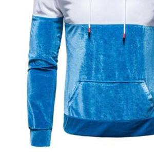 Sudadera con Capucha de Terciopelo Premium, Bordada, Ecológica, al por Mayor, Personalizada, OEM, de Alta Calidad, Suave, para Hombre y Mujer - Product Image 3