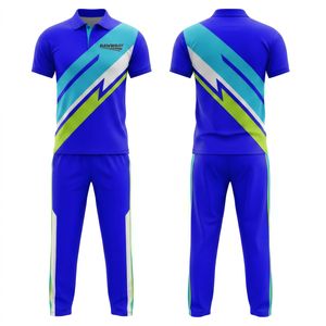 Bulk Custom <b>Cricket</b> Uniforms Breathable Printed | Unlimited Sublimation Design Options for Men Women Adults Polo Shirt Trouser - Product Image 4