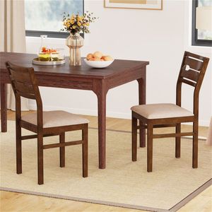 2 sedie da pranzo imbottite con struttura in metallo in stile rustico e schienale cavo - per soggiorni - Product Image 2