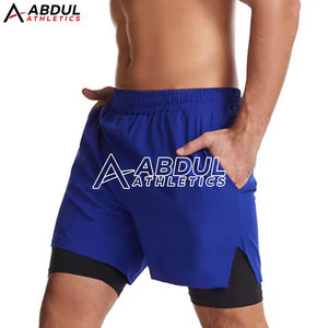 กางเกงขาสั้นออกกำลังกายผู้ชายสุดเท่ ออกแบบมาเพื่อการออกกำลังกาย วิ่ง และสวมใส่ลำลอง พร้อมความเบาสบายและกระชับพอดีตัว - Product Image 2