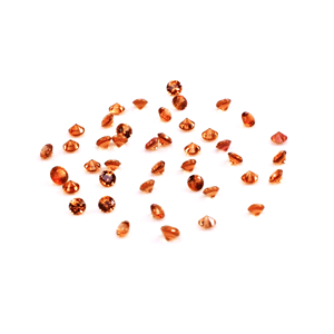 แซฟไฟร์สีส้มธรรมชาติแบบไม่ผ่านการปรับแต่ง ขนาด 1.5 มม. แซฟไฟร์สีส้มธรรมชาติทรงเหลี่ยมสำหรับทำเครื่องประดับ - Product Image 3