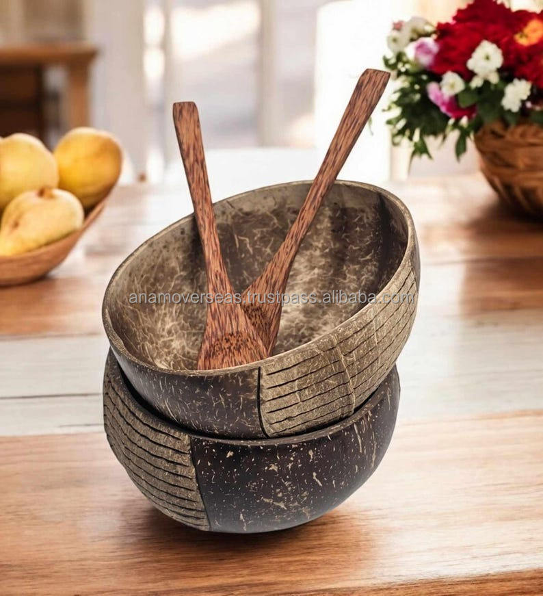 Natural coocnut shell color