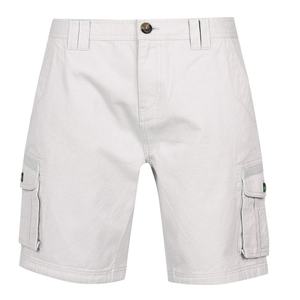 Pantalones Cortos Cargo de Verano para Hombre, de Algodón, Casuales, Holgados, con Bolsillos, Cintura Ajustable, para Senderismo y Actividades al Aire Libre - Product Image 1