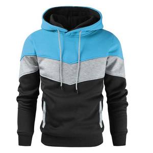 Sudaderas con Capucha Bordadas y Estampadas Personalizadas de Manga Larga, en Felpa/Algodón, con Contraste de Color, Nueva Colección Otoño, Ropa para Hombre - Product Image 1