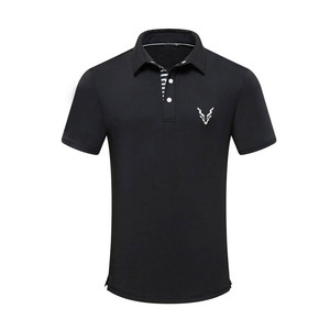 Camiseta de Punto Sólido con Diseño de Botones en la Parte Delantera, Prenda Ligera para Uso Diario con Construcción Transpirable para Clima Cálido - Product Image 1
