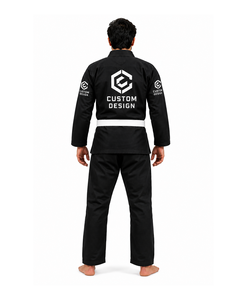 Kimono de Entrenamiento BJJ Unisex, 440 GSM, Tejido de Perlas, Costuras Reforzadas, Antibacteriano, Absorbe la Humedad, OEM, ODM, Logotipo Personalizado - Product Image 4