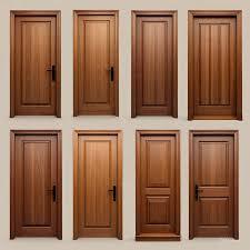 Offre Spéciale – Porte d'entrée en bois massif (teck, acajou, sungkai) sur mesure, petite, moyenne ou grande, pour hôtels, intérieur et extérieur, style simple - Product Image 3