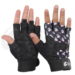 Gants de sport personnalisés 2026 mi-doigts légers, respirants et durables pour hommes et femmes avec grip antidérapant puissant - Product Image 1