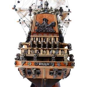 Soleil Royal, Artisanat en bois de cèdre peint à la main, 60 cm, Qualité Musée du Vietnam, Décoration nautique, Thème ange, Forme personnalisée, Panneau mural - Product Image 6