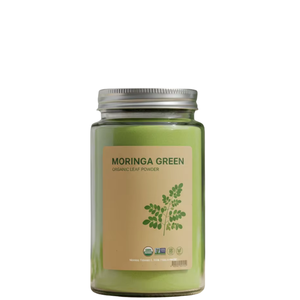 Poudre de Moringa pure |   Poudre de superaliments Fresh Leaf pour smoothies, collations, bien-être et soutien nutritionnel quotidien pour une vie saine - Product Image 1