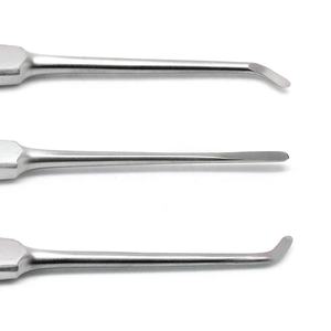 Elevadores Dentales Derecho Izquierdo Recto para Extracción de Dientes, Instrumentos Manuales de 3 Piezas, Acero Inoxidable Alemán, Herramientas Quirúrgicas Reutilizables - Product Image 3