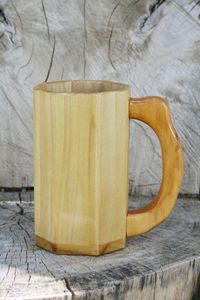 Taza de Madera de Primera Calidad, Acabado en Madera Natural, Estilo Rústico, para Café, Hogar, Cafetería, Restaurante, al Mejor Precio - Product Image 2