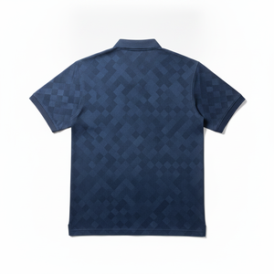 2026 Trendy Designer Geometric Pattern <b>Polo</b> Shirt <b>Black</b> Color Short Sleeve Clothes <b>Men</b> T-shirt <b>Polo</b> - Product Image 3