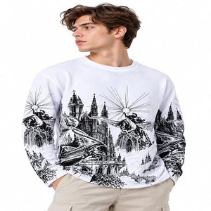 T-shirt pour homme à manches courtes, col rond, uni, tricoté, 100% coton, style streetwear, coupe classique - Product Image 4