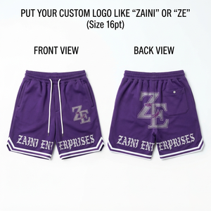 Pantalones Cortos de Baloncesto Personalizados para Hombre, 100% Poliéster, Felpa, para Deportes, Diseño de Monstruos Animados, Cintura Elástica, Secado Rápido, ODM - Product Image 1