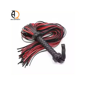 Fouets en cuir pour adultes, fouets en cuir tressé flexibles - Product Image 3