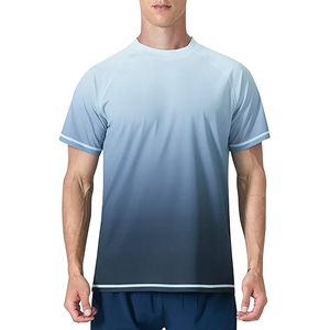 Men's Crew Neck Quick Dry Polyester Plain T <b>Shirt</b> For Gym Running Wholesale Summer Sports Wear Europe Size - Product Image 1