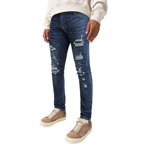 กางเกงยีนส์ผู้ชายคุณภาพสูงขายส่ง ผ้าเดนิมแท้ - Product Image 4