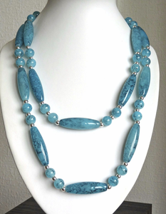 Collier de perles en résine, bijoux fantaisie pour femmes, fabrication indienne, cadeau, colliers de fête - Product Image 5