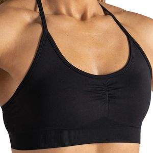 Women Seamless Training Sports Bra Slim Fit Gym Yoga Workout Fitness Activewear OEM Manufacturer Custom Logo Supplier - Product Image 4