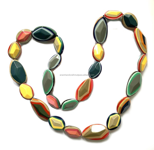 Collar de cuentas de resina de Ángel hermoso pulido alto personalizado para mujer accesorio de moda hecho a mano de lujo de la mejor calidad - Product Image 1