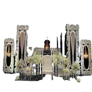 Escenario Moderno de Madera para Recepción de Bodas, Diseñado por Shobha Jain Impex, Hecho en Delhi, India - Product Image 1